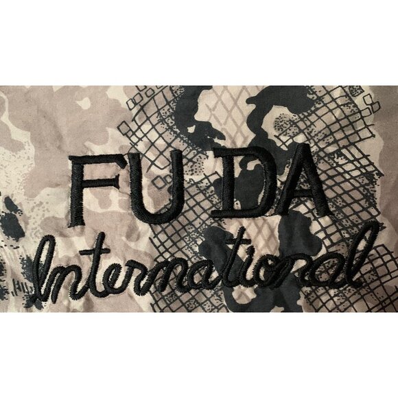 Fuda International Womens 100% Silk Bomber Jacket Animal Print Snake Size M - Picture 6 of 6